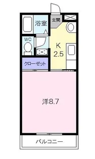 ロイヤルハートピア郷津B【4階】の間取り