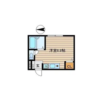 東京都中野区本町3【マンション】の間取り