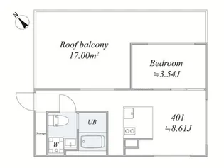 trias262【4階】の間取り
