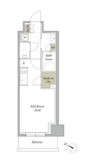 プライムメゾン用賀砧公園【1階】の間取り
