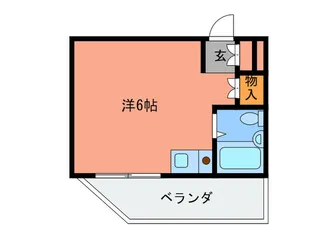 サンハイツ石橋【3階】の間取り