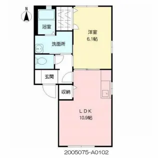 フレグランスK【1階】の間取り