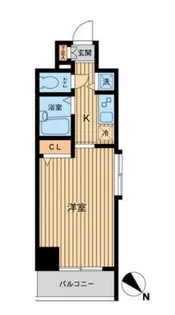 HF東神田レジデンス【4階】の間取り