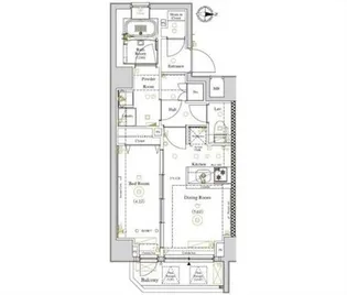 東京都練馬区北町3【マンション】の間取り