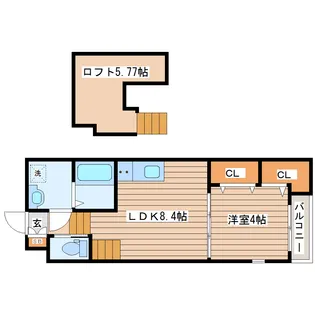 ハーモニーテラス東仙台IX【1階】の間取り