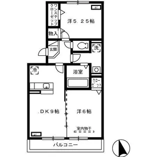 グランド・デューク【3階】の間取り