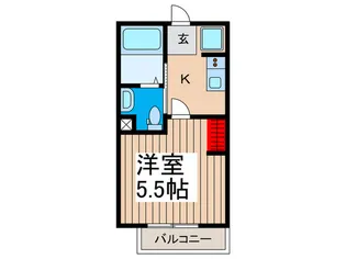 MURATA TERRACE【1階】の間取り