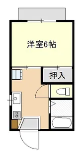 クレスト弐番館【2階】の間取り