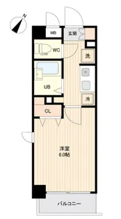 プライムアーバン行徳駅前II【2階】の間取り