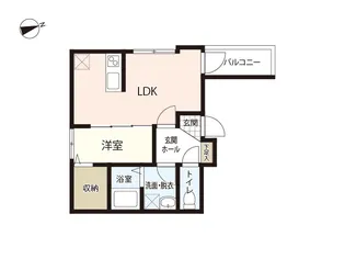 セブンプロート船越南【3階】の間取り