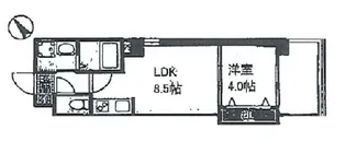 パレグレース己斐本町【2階】の間取り