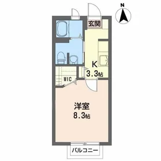プロムナード並木【1階】の間取り