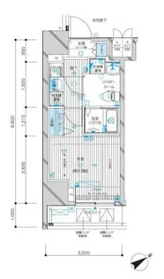 メインステージ蒲田VIエグザ【5階】の間取り
