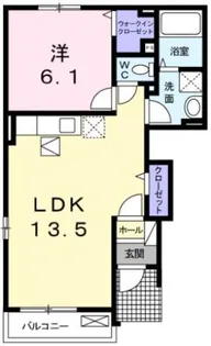 プラムツリー【1階】の間取り