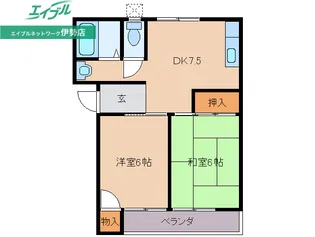 コートライトアップ【1階】の間取り