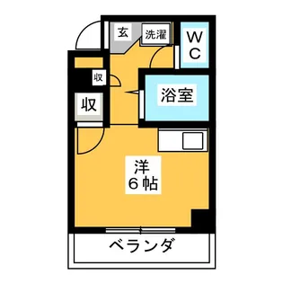 ふぁんはうす【4階】の間取り