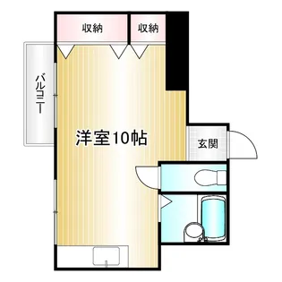 花こう第二ビル【3階】の間取り