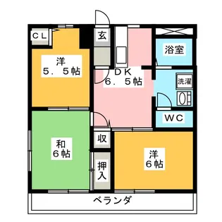 メゾン吉田II【2階】の間取り