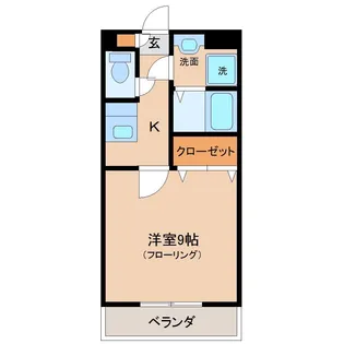 サンチェリーマンションII【3階】の間取り