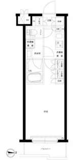 ルーブル川崎宮前平【3階】の間取り
