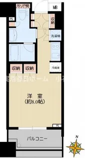 パークアクシス御茶ノ水ステージ【5階】の間取り