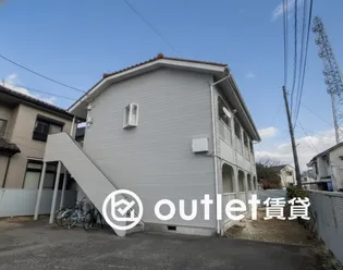 栃木県小山市三峯2【アパート】の外観