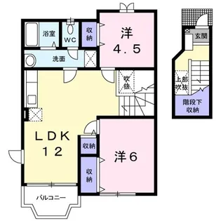 メゾン日進B【2階】の間取り