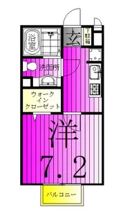 Vent・Clar【1階】の間取り