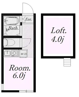 ユナイト 小倉クーベルタンの杜【2階】の間取り
