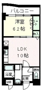 ラポール西大島イースト【3階】の間取り
