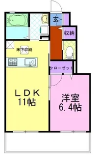 embellir 1【1階】の間取り