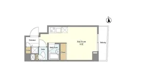 プレミアステージ芝公園II【7階】の間取り