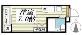 メゾンドグルロー【1階】の間取り