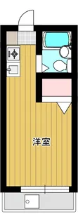 コーポポニー【2階】の間取り