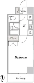 BLUROCK秋葉原【2階】の間取り