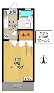 フォトレスフシミ【1階】の間取り