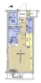 ブライズ祖師ヶ谷大蔵【1階】の間取り