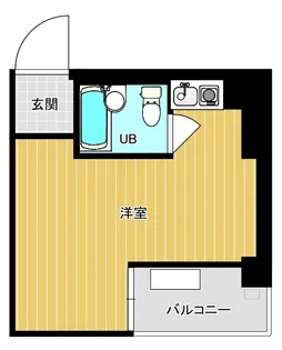 吉恵ハイツ【4階】の間取り