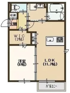 kaorigaoka joy【2階】の間取り