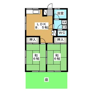 ヴェルドミール西荻南【1階】の間取り