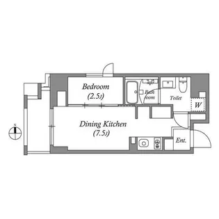 ASTILE秋葉原【4階】の間取り