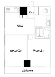 ホワイトアベニュー古谷【4階】の間取り