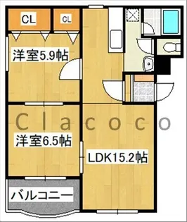 キャメリアA棟【2階】の間取り