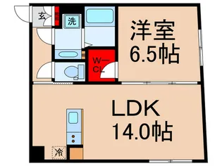 VISTA要町【1階】の間取り