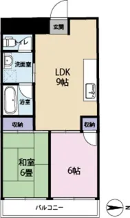 メゾン・ルゥ板橋【3階】の間取り