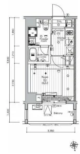 シーフォルム学習院下(SYFORME GAKUSHUINSHITA)【6階】の間取り