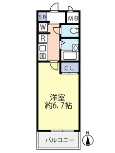 グランヴァン西馬込II【3階】の間取り
