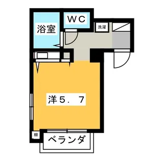 丸栄コーポ【2階】の間取り