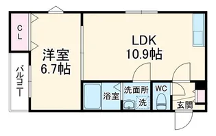 La-Crea ZII【2階】の間取り