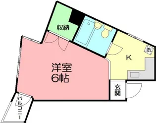コンフォーム鵠沼【3階】の間取り